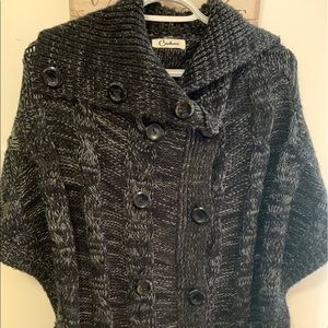 Cute poncho sweater